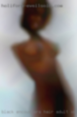 Black encounters hair adult (okay some grey).